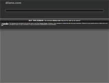 Tablet Screenshot of dilano.com